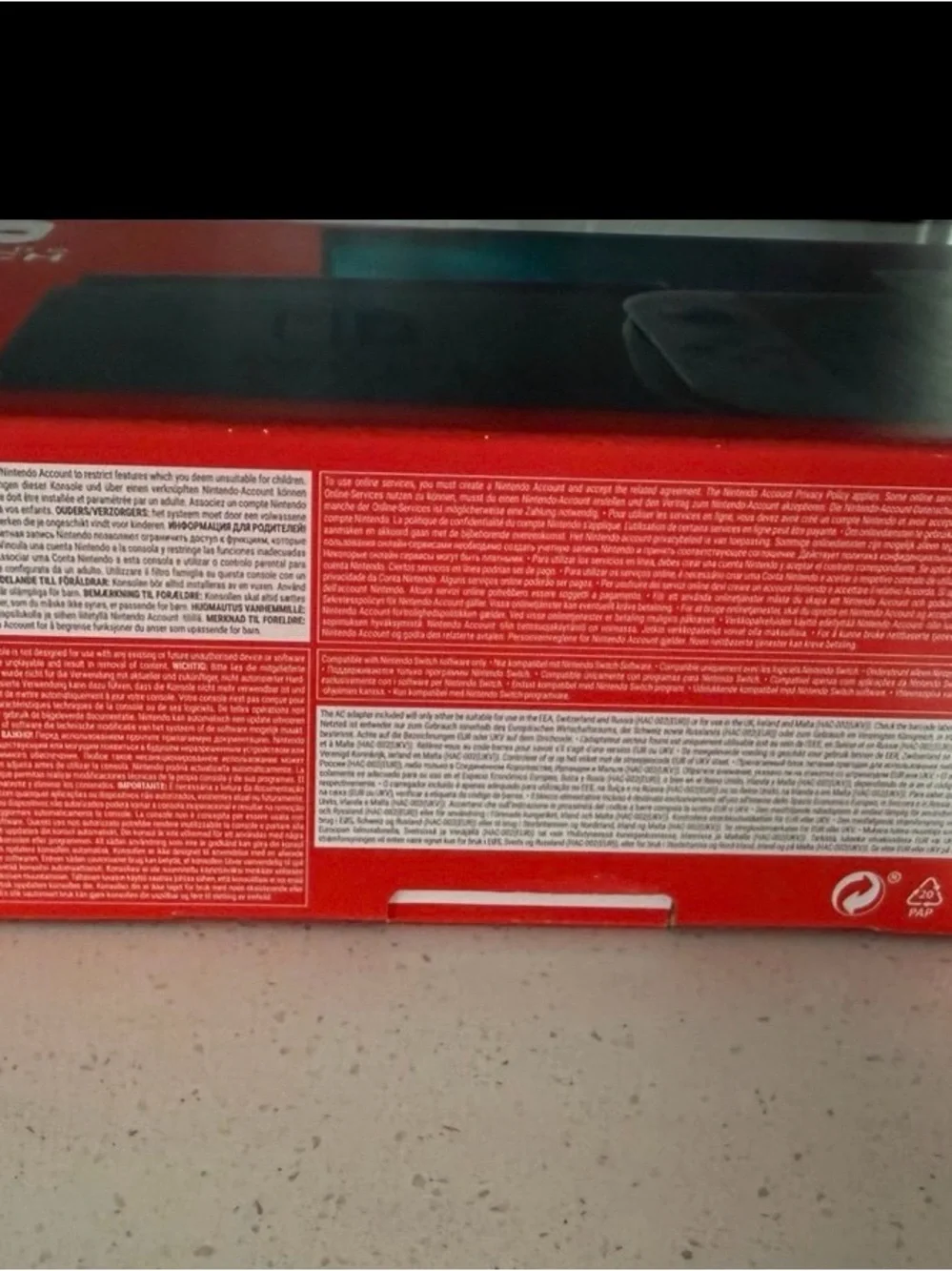 Nintendo Switch Console with Gray Joy-Con Controllers